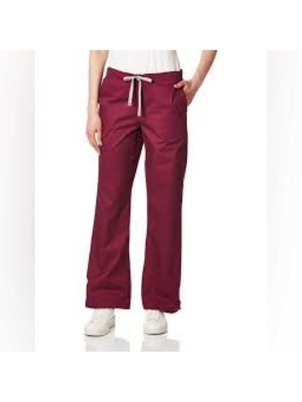 WonderWORK Unisex Drawstring Cargo Scrub Pant